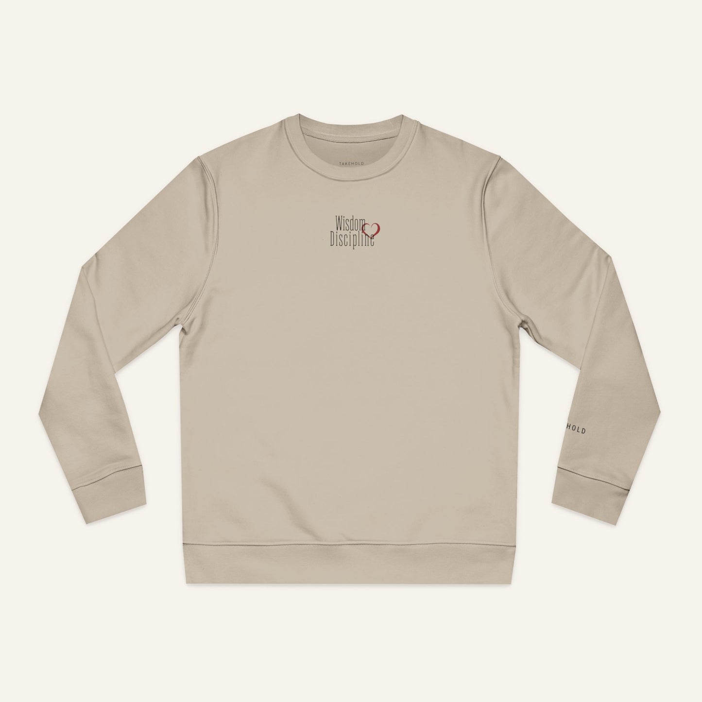 Love Wisdom, Love Discipline Crewneck Sweatshirt