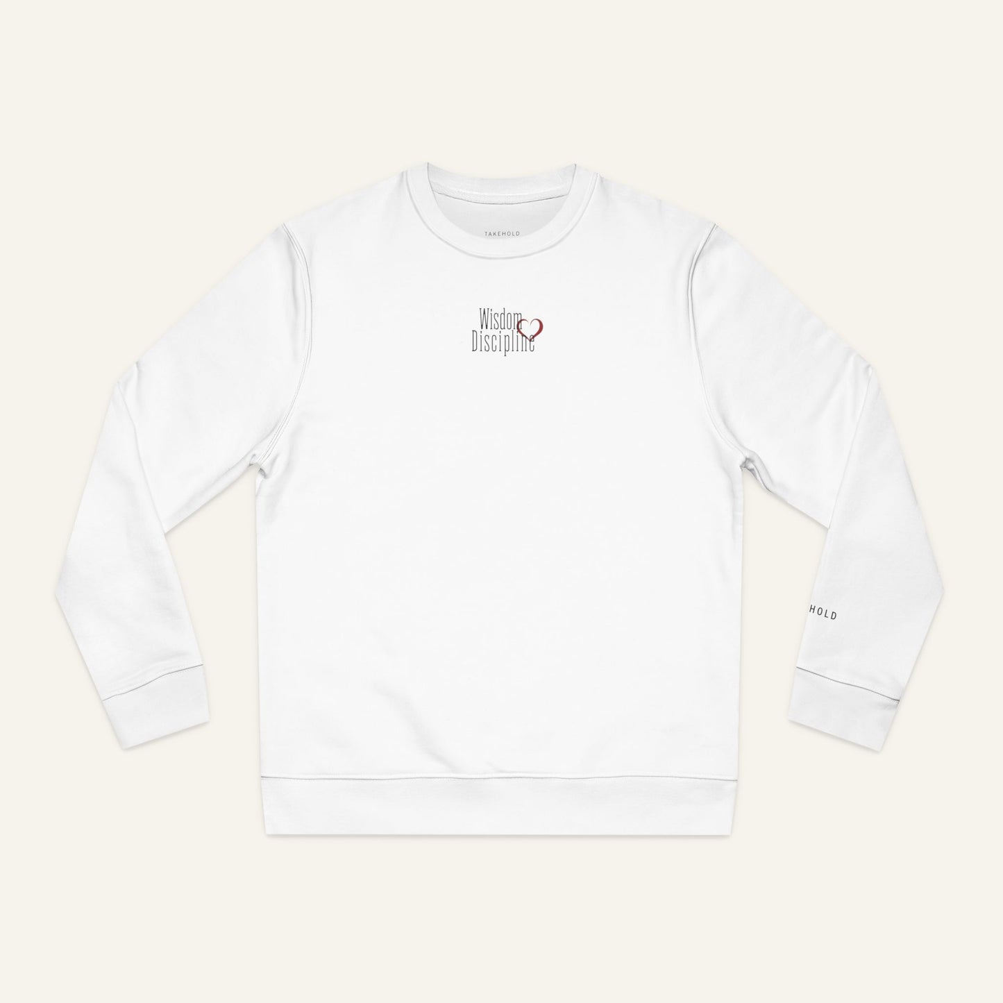 Love Wisdom, Love Discipline Crewneck Sweatshirt